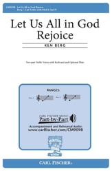 Let Us All in God Rejoice SA choral sheet music cover